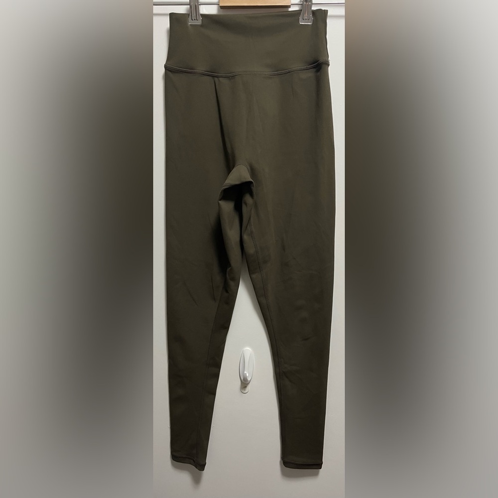 P’tula Olive/Brown Leggings 26” Inseam Women’s Size Medium
